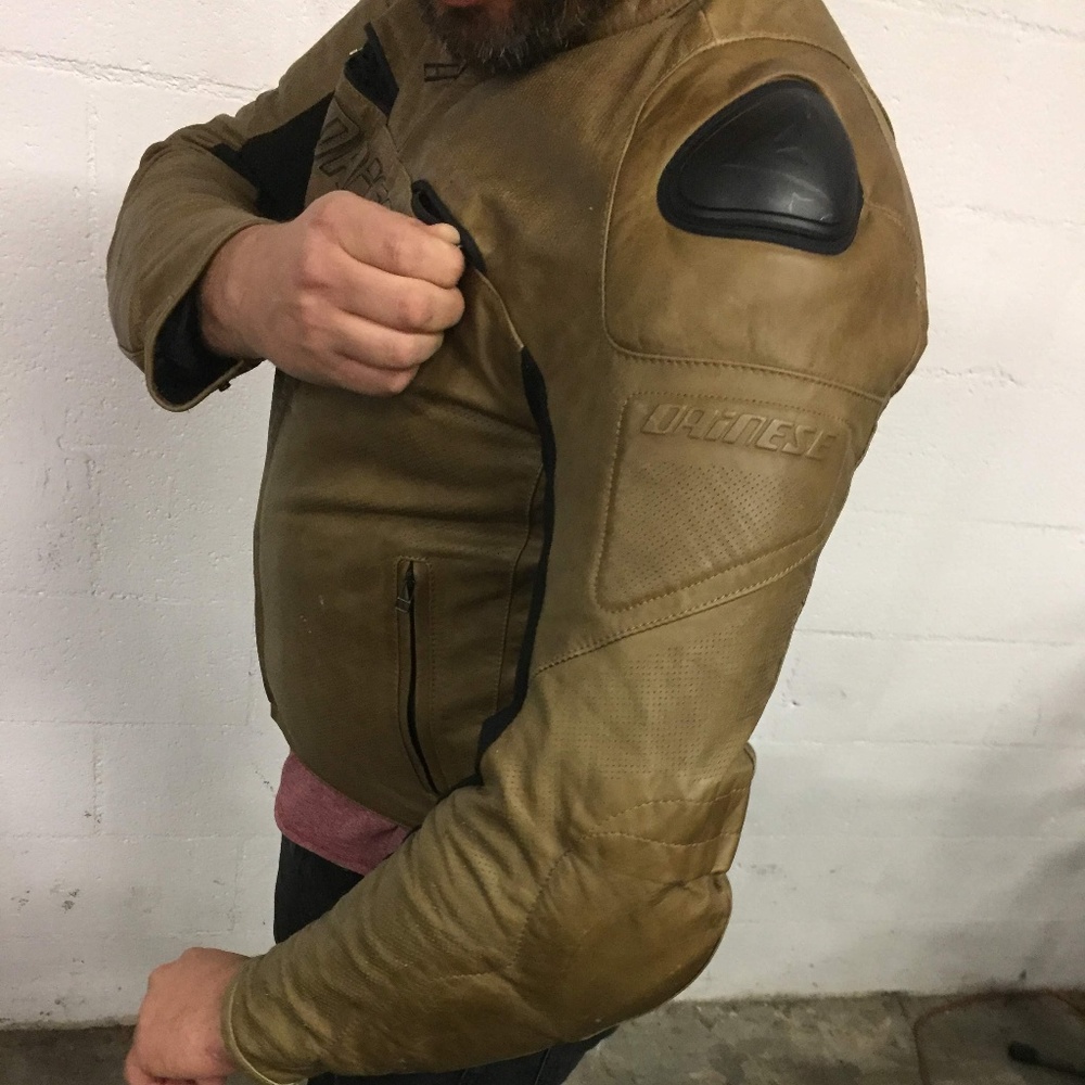 Dianese Speed Naked, Leather Moto Jacket